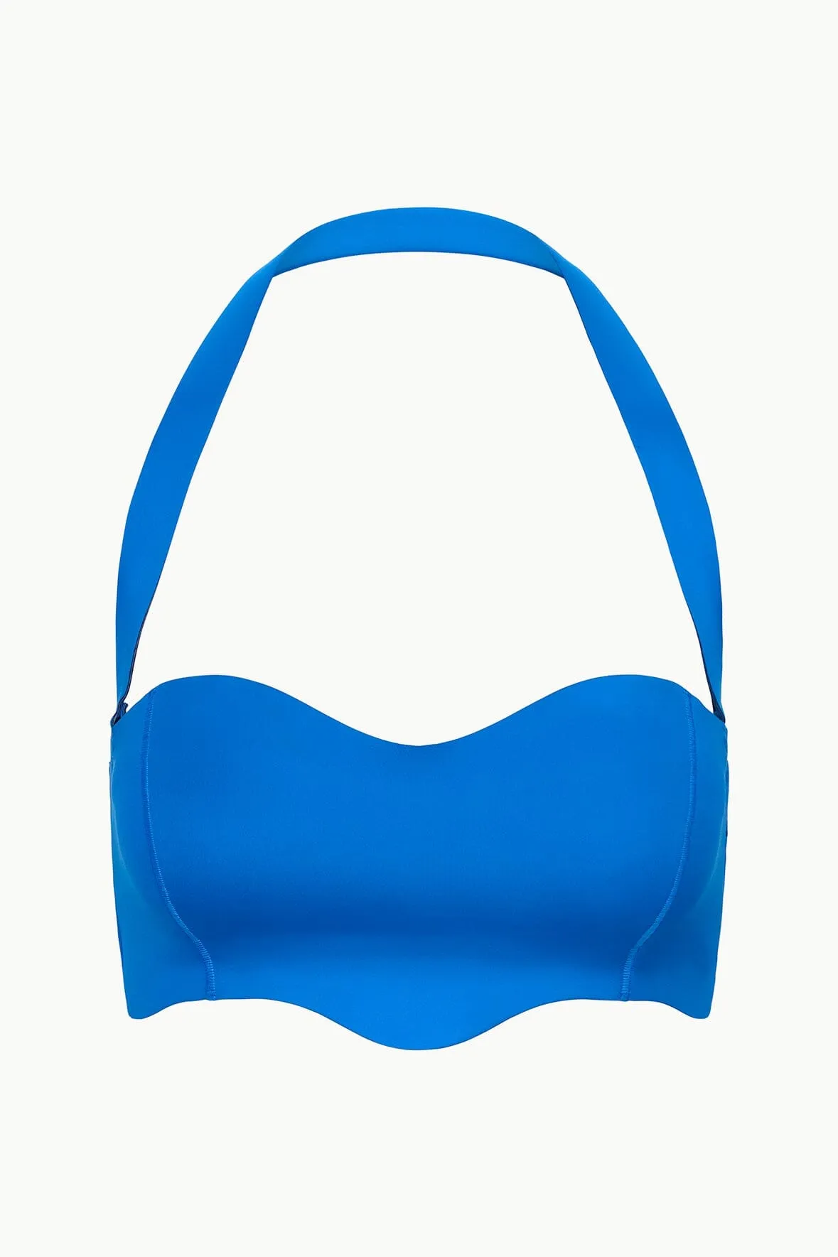 SHORELINE BIKINI TOP | SAPPHIRE sold by STAUD product image thumbnail 4