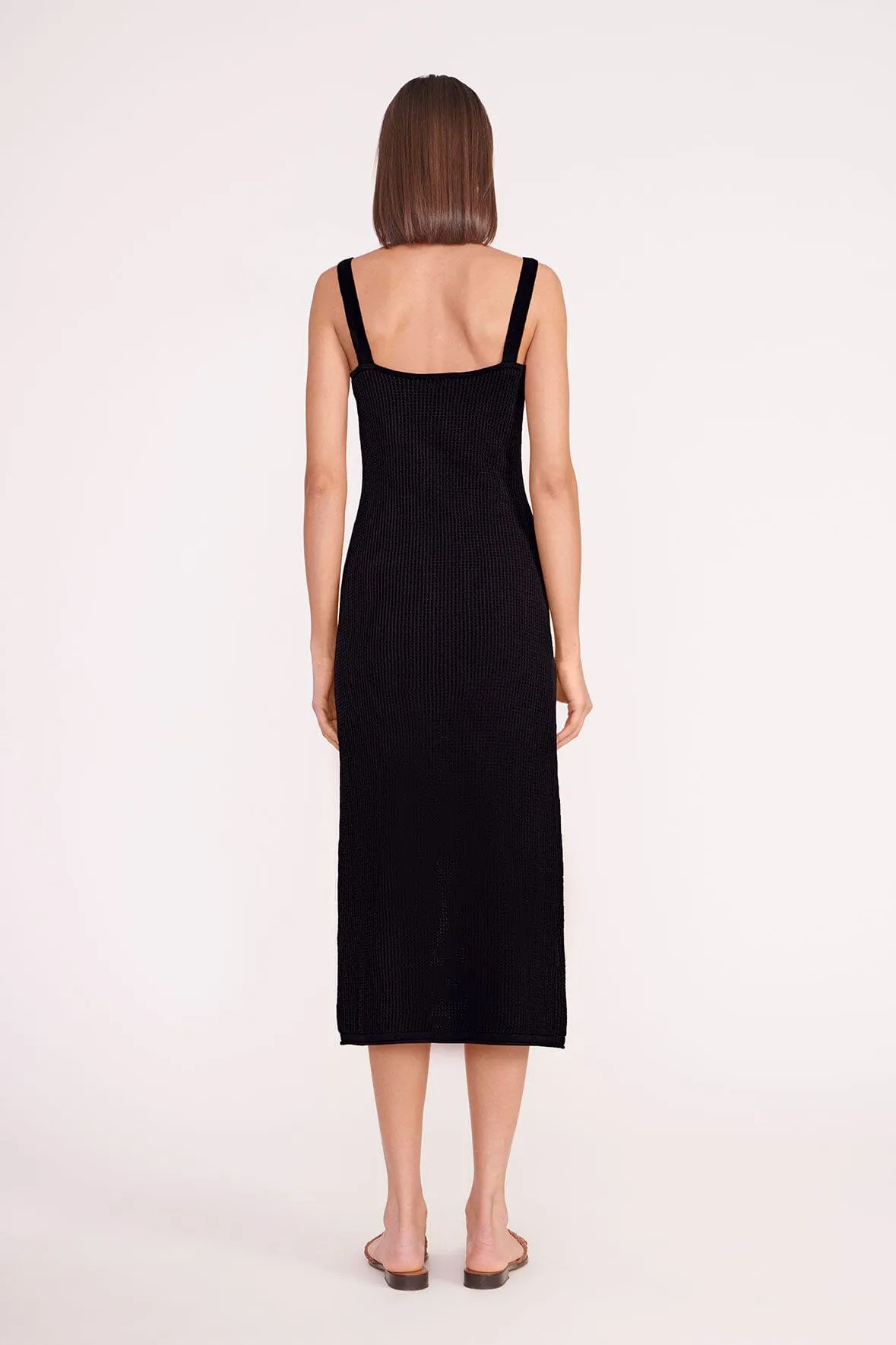 JESSICA COVERUP DRESS | BLACK sold by STAUD product image thumbnail 3