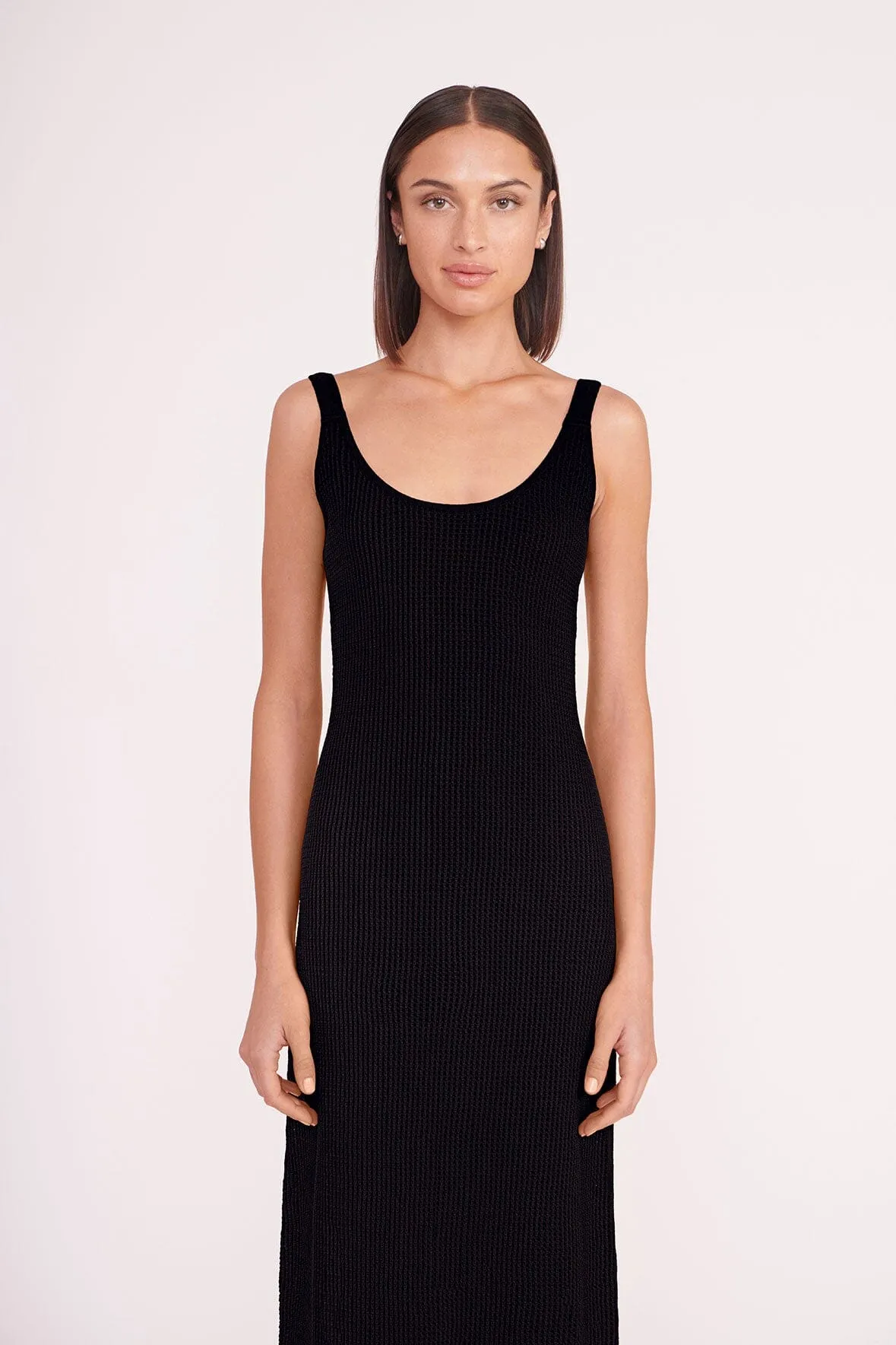 JESSICA COVERUP DRESS | BLACK sold by STAUD product image thumbnail 4