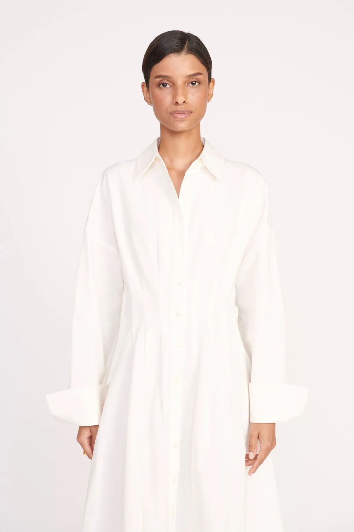 WINONA DRESS | IVORY sold by STAUD product image thumbnail 2