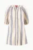 MINI VINCENT DRESS | MARINE BAYADERE STRIPE sold by STAUD