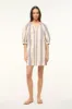 MINI VINCENT DRESS | MARINE BAYADERE STRIPE sold by STAUD