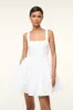 LANDSCAPE DRESS | WHITE sold by STAUD