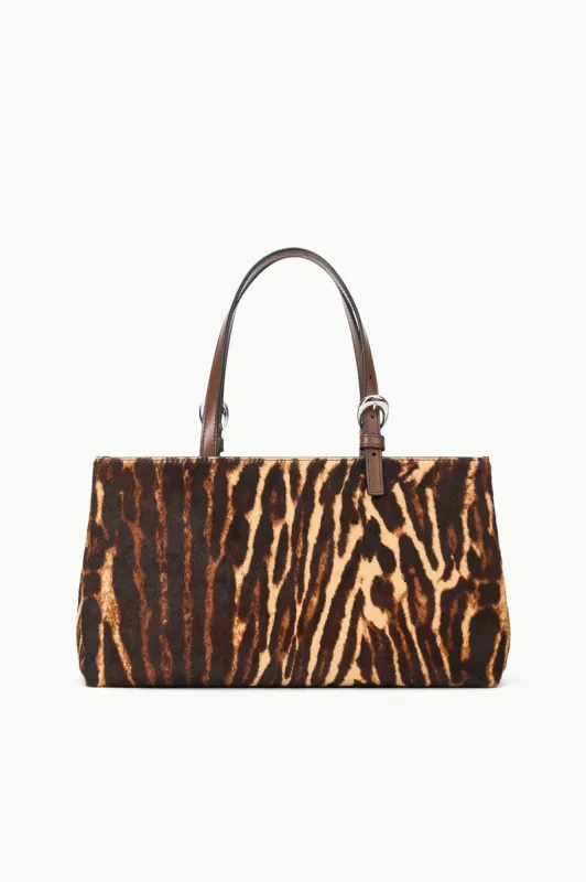 BRANDO BAG | LADY LEOPARD CACAO sold by STAUD