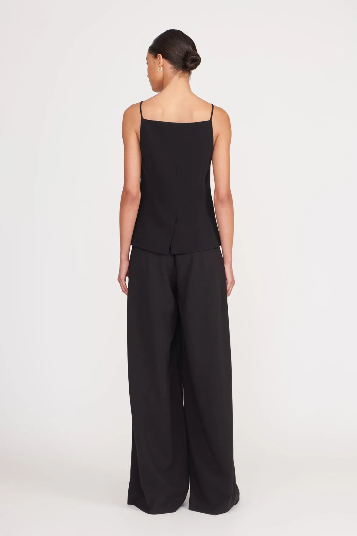 UNA TOP | BLACK sold by STAUD product image thumbnail 3