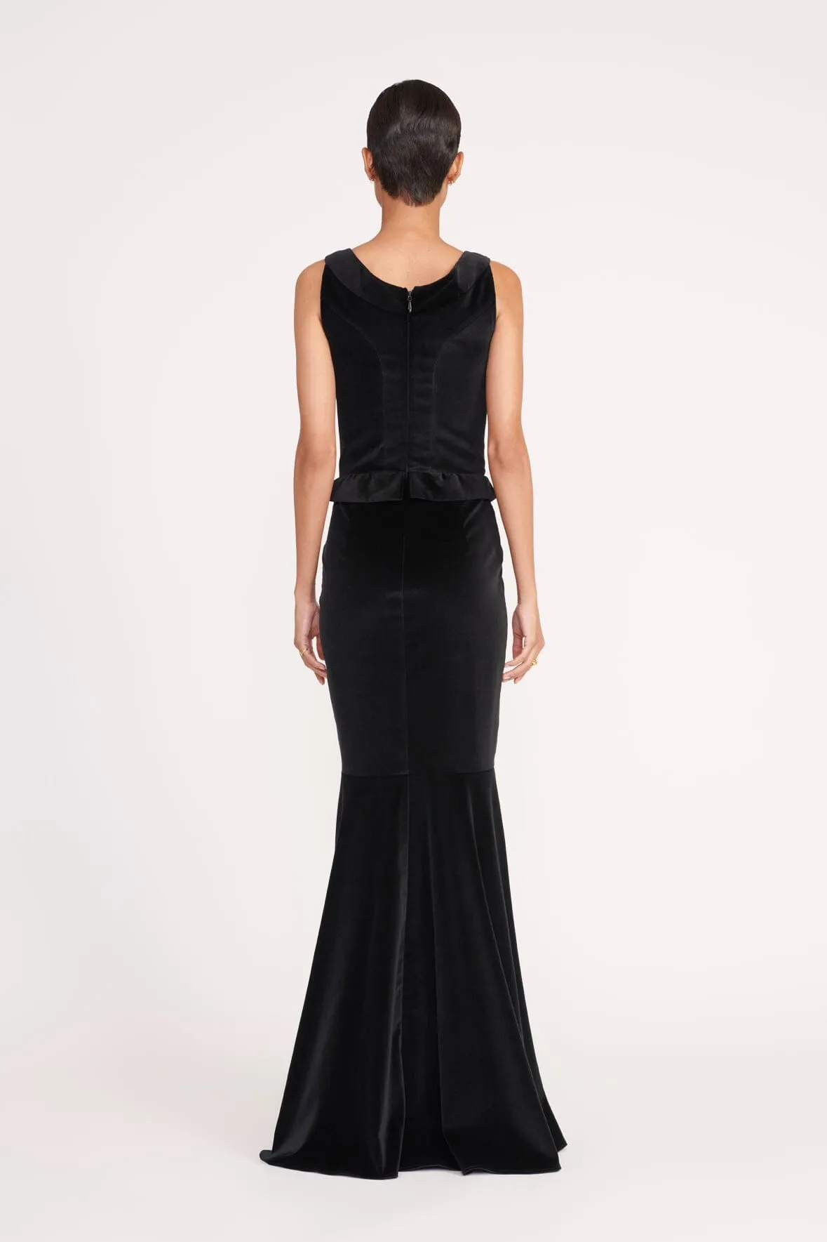 LORELAI DRESS | BLACK sold by STAUD product image thumbnail 4