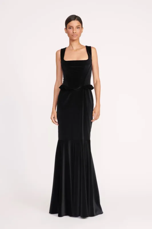 LORELAI DRESS | BLACK sold by STAUD