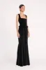 LORELAI DRESS | BLACK sold by STAUD