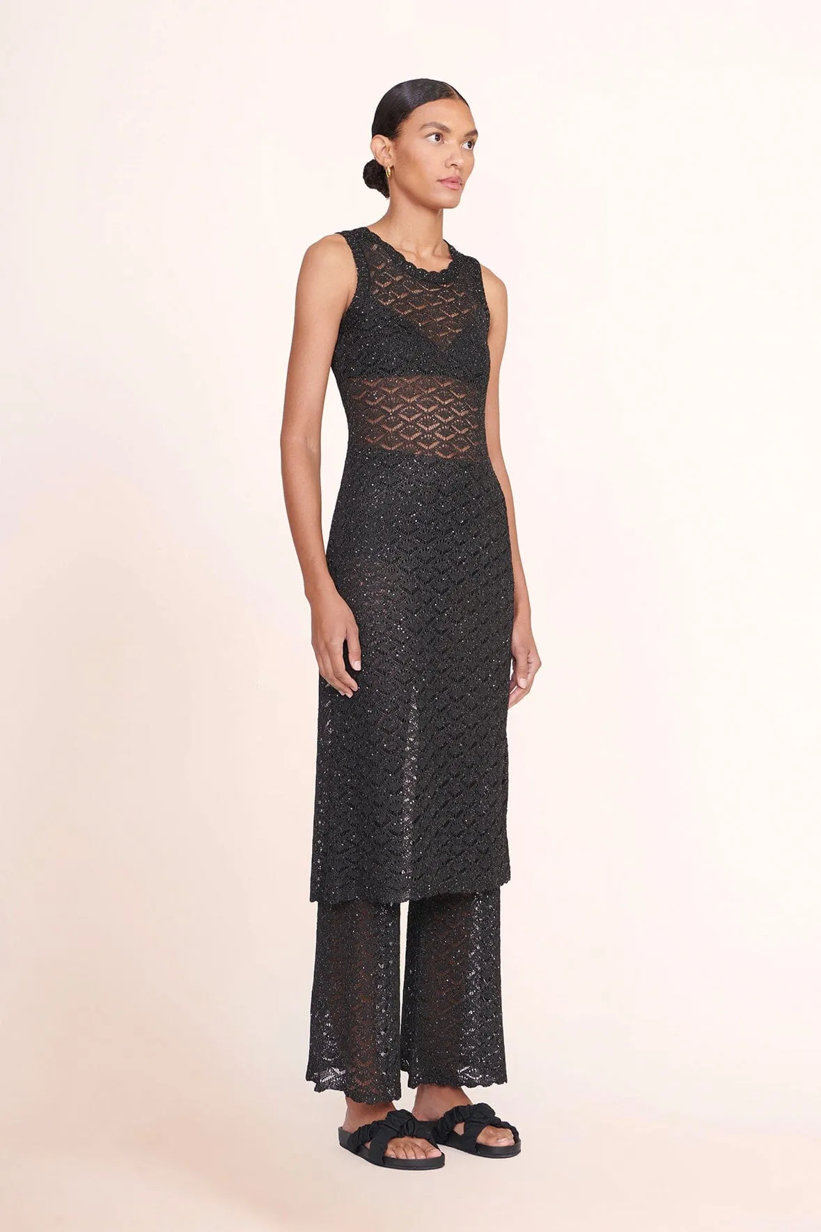 MICHEL SLIDE | BLACK sold by STAUD product image thumbnail 4