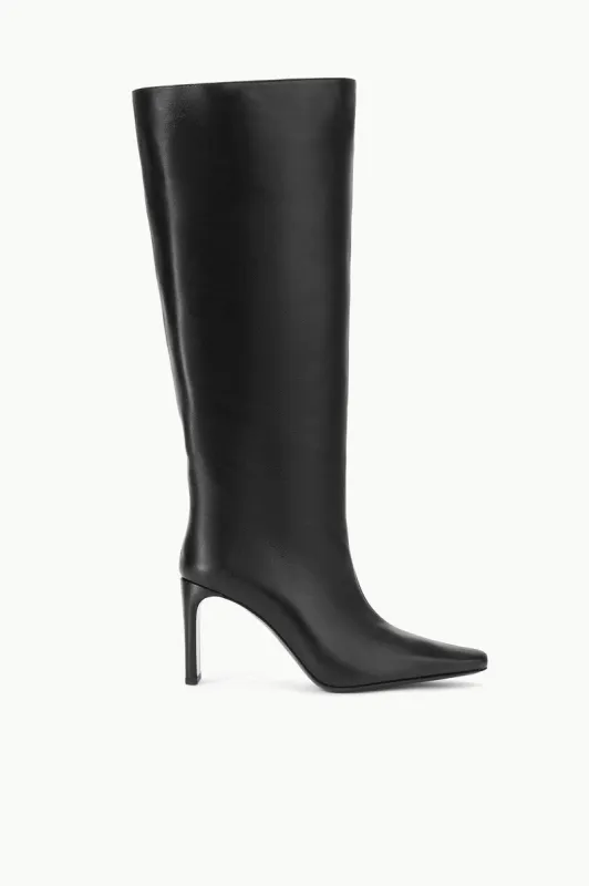 WALLY HIGH HEEL BOOT | BLACK sold by STAUD