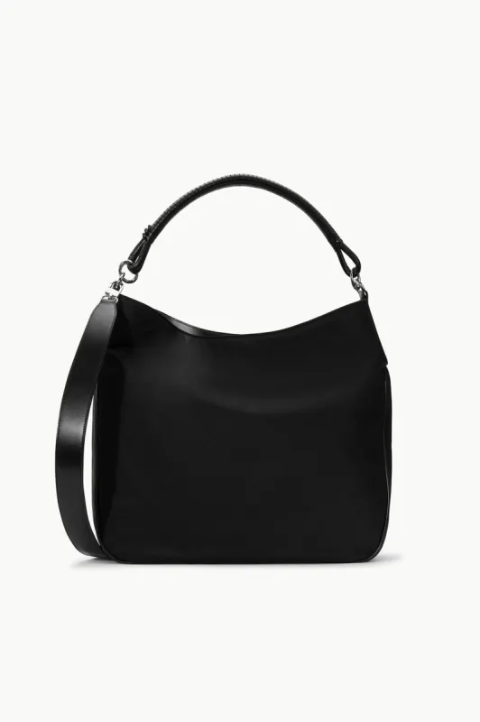 PERRY BAG | BLACK NYLON sold by STAUD