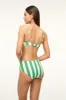 JO BALCONETTE TOP | BUNGALOW STRIPE sold by STAUD