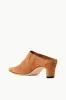 WALLY MULE | TAN SUEDE sold by STAUD