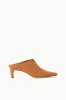 WALLY MULE | TAN SUEDE sold by STAUD