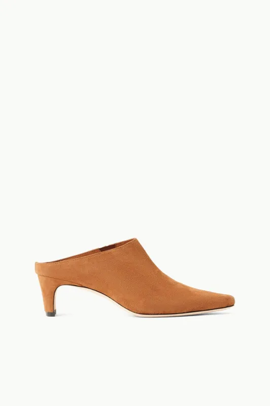 WALLY MULE | TAN SUEDE sold by STAUD