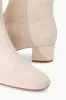 AIMEE SHORT BOOT | MINK SUEDE sold by STAUD