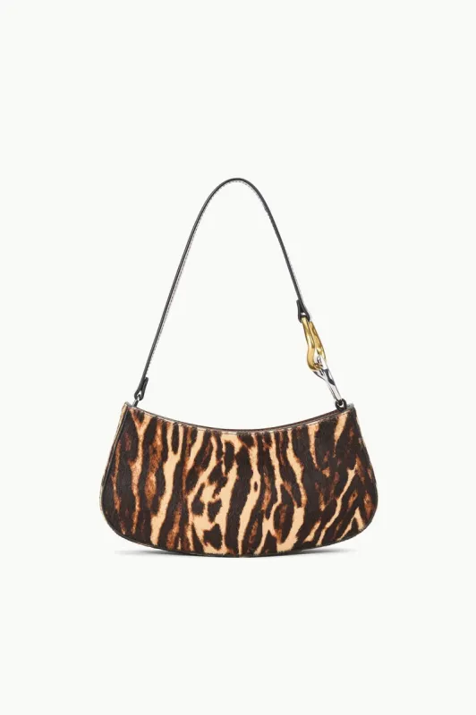 OLLIE BAG | LADY LEOPARD CACAO sold by STAUD