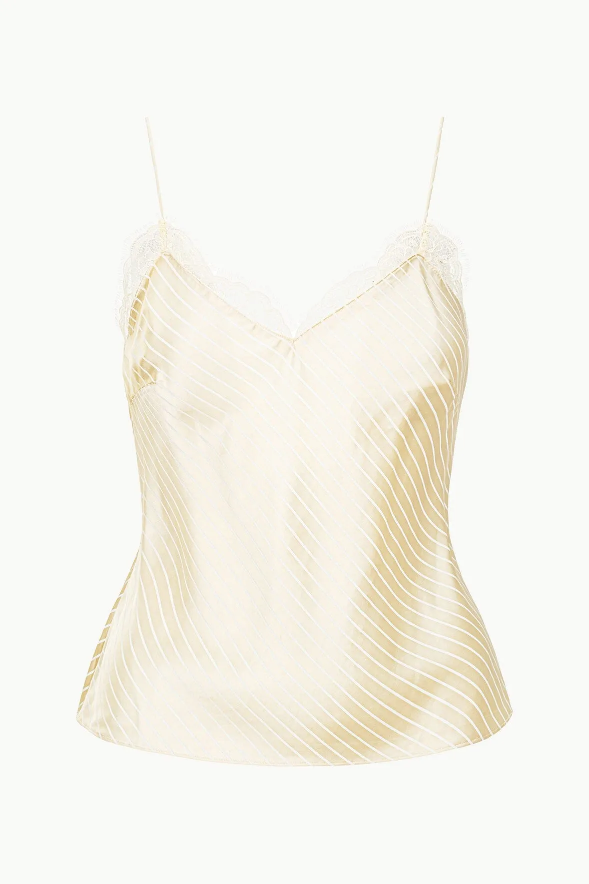 LACEY TOP | GOLD STRIPE sold by STAUD product image thumbnail 5