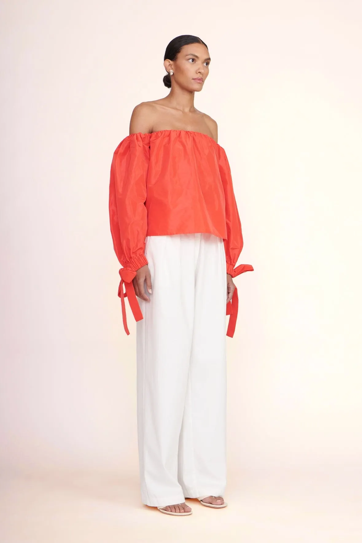 COLBY TOP | HIBISCUS sold by STAUD product image thumbnail 2
