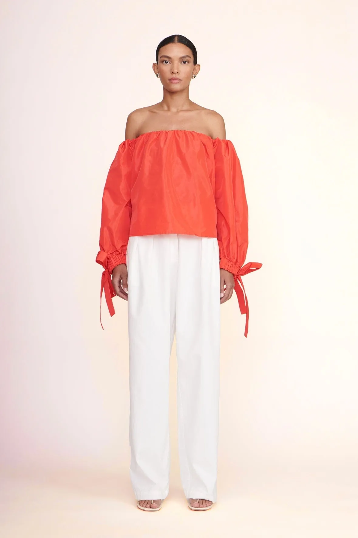 COLBY TOP | HIBISCUS sold by STAUD product image thumbnail 4
