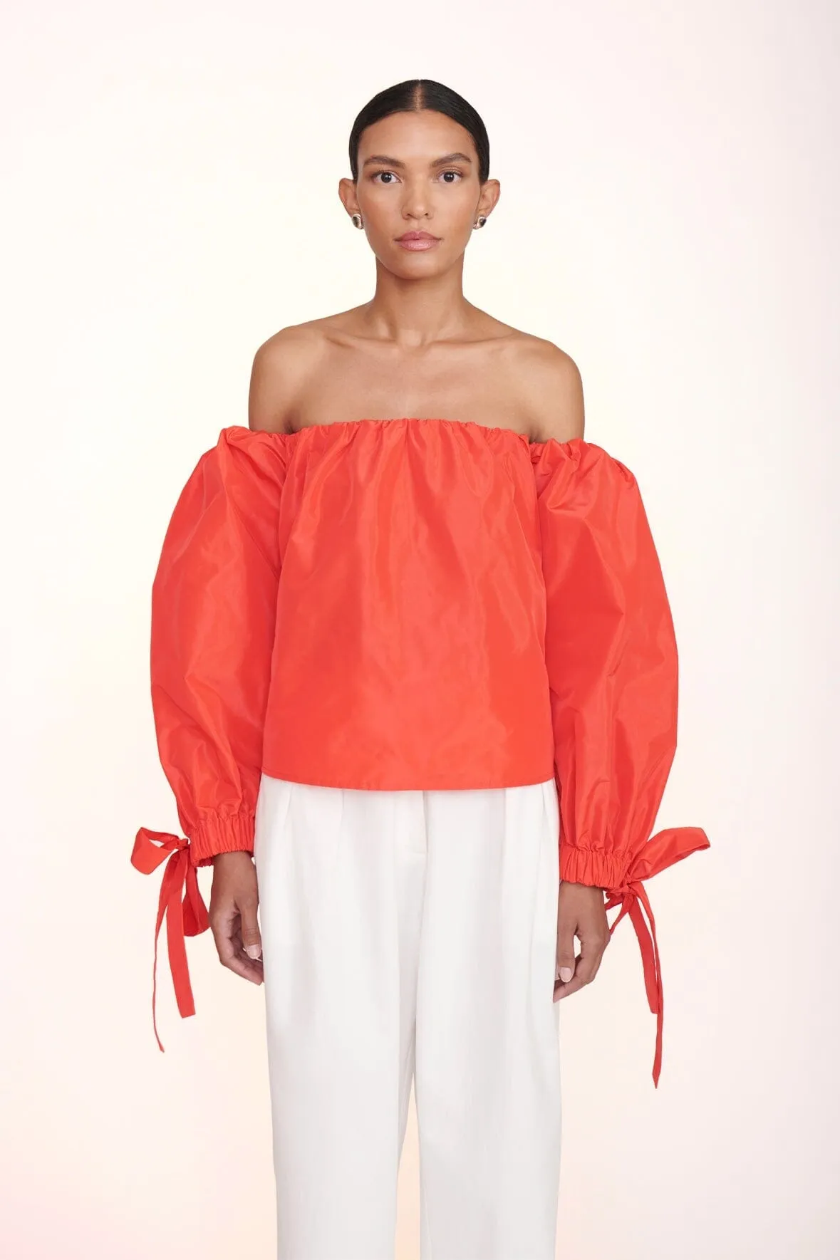 COLBY TOP | HIBISCUS sold by STAUD