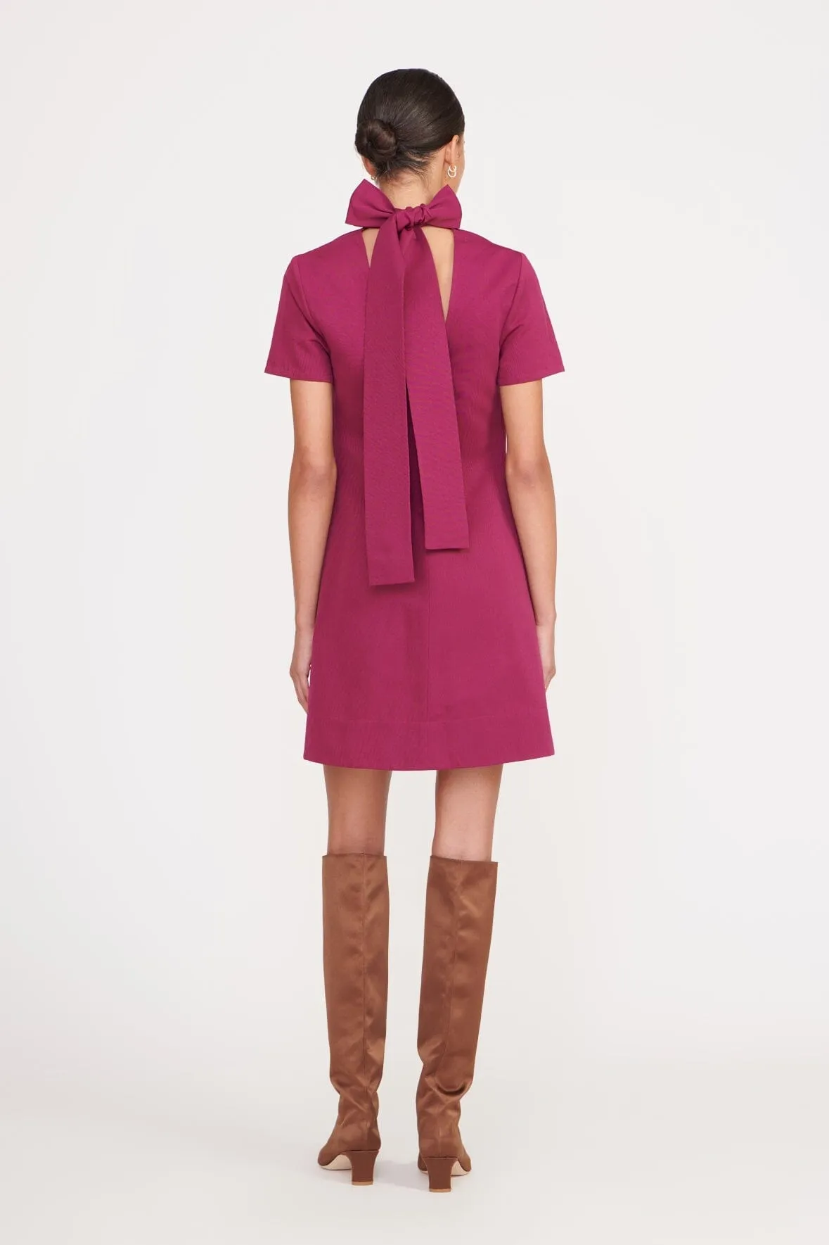 MINI ILANA DRESS | SYRAH sold by STAUD product image thumbnail 3