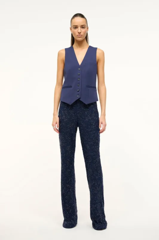 AVOLA PANT | NAVY made by STAUD