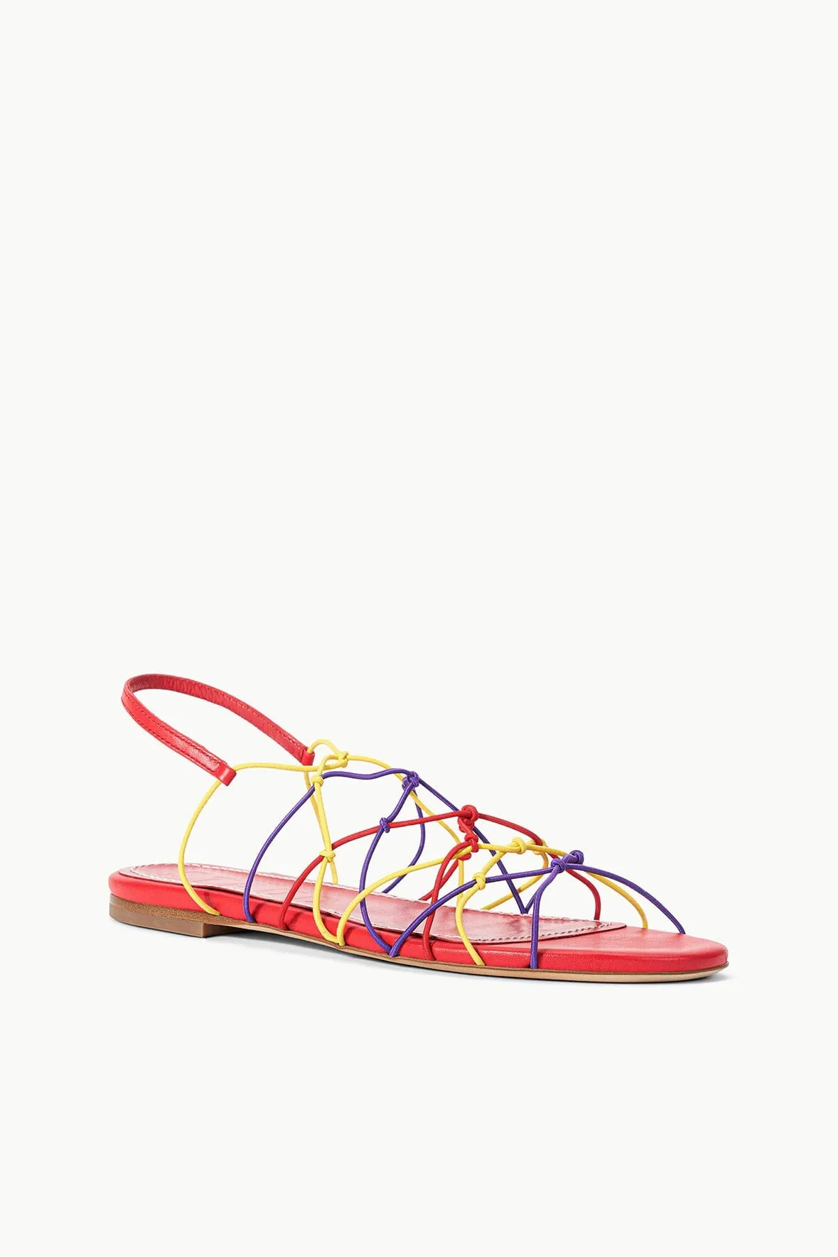 GIO KNOT SANDAL | RED ROSE MULTI sold by STAUD product image thumbnail 2