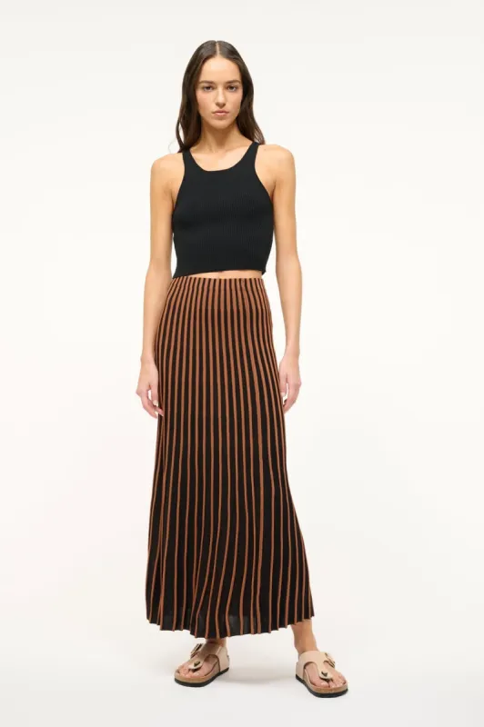 IBISCO CROPPED TANK | BLACK sold by STAUD