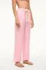 ALIZE PANT | PEARL PINK sold by STAUD
