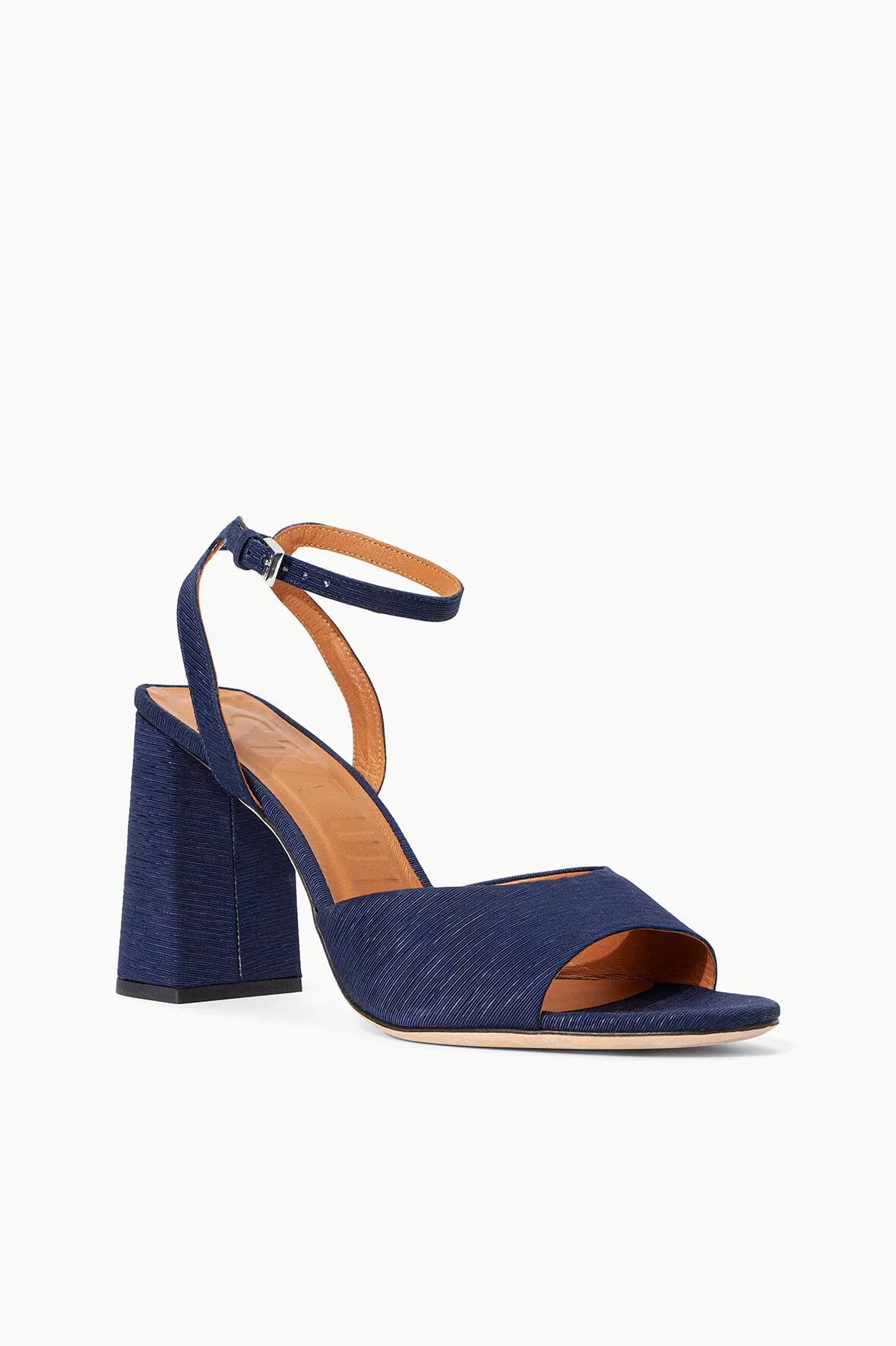 SOLANGE HEEL | NAVY sold by STAUD product image thumbnail 4