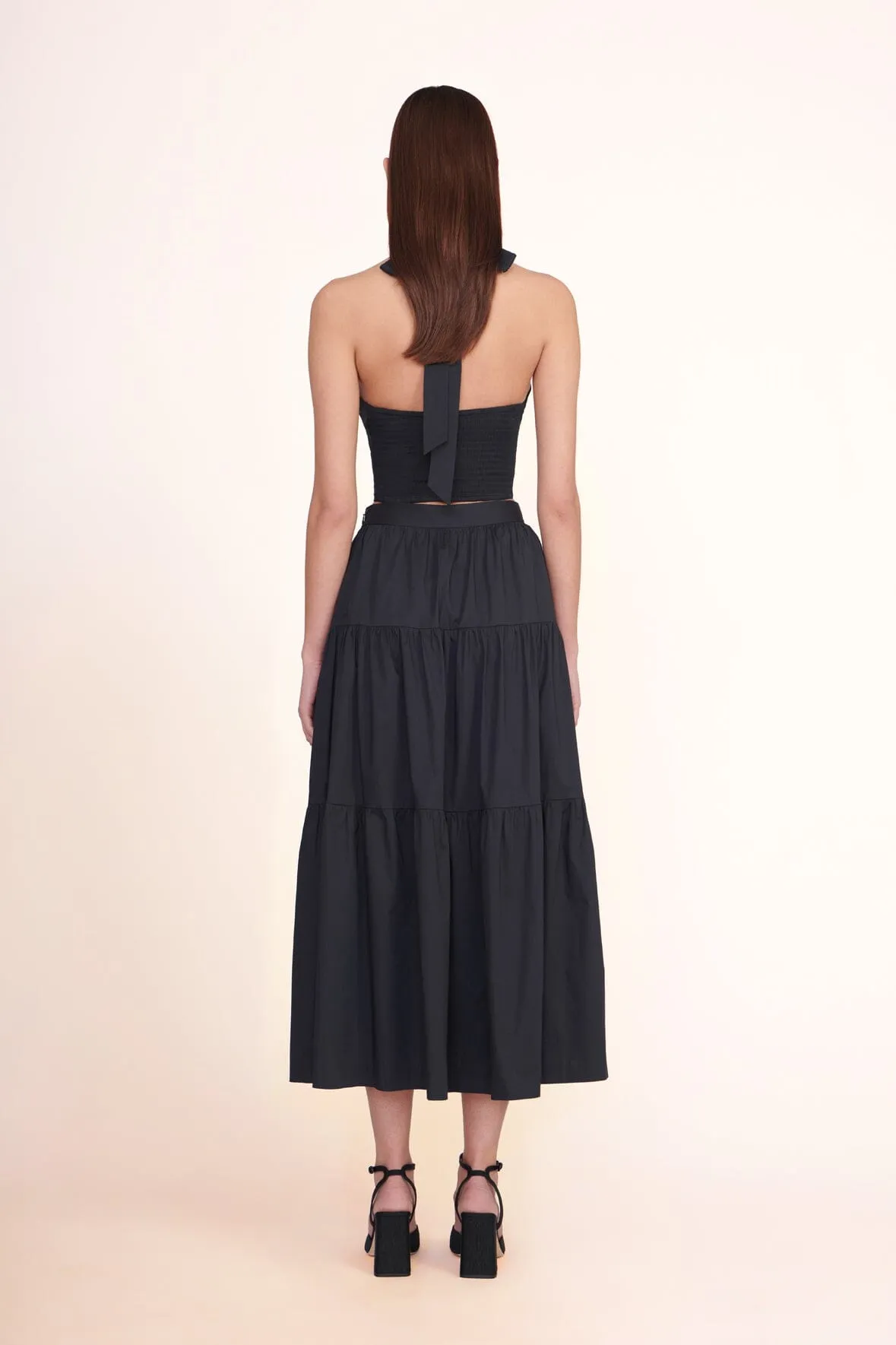 SMOCKED KAI TOP | BLACK sold by STAUD product image thumbnail 3