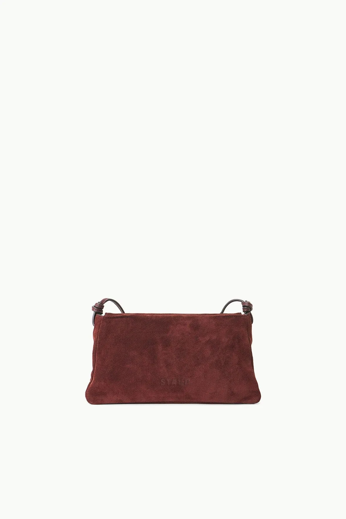 VIVI CROSSBODY BAG | MAHOGANY SUEDE sold by STAUD product image thumbnail 4