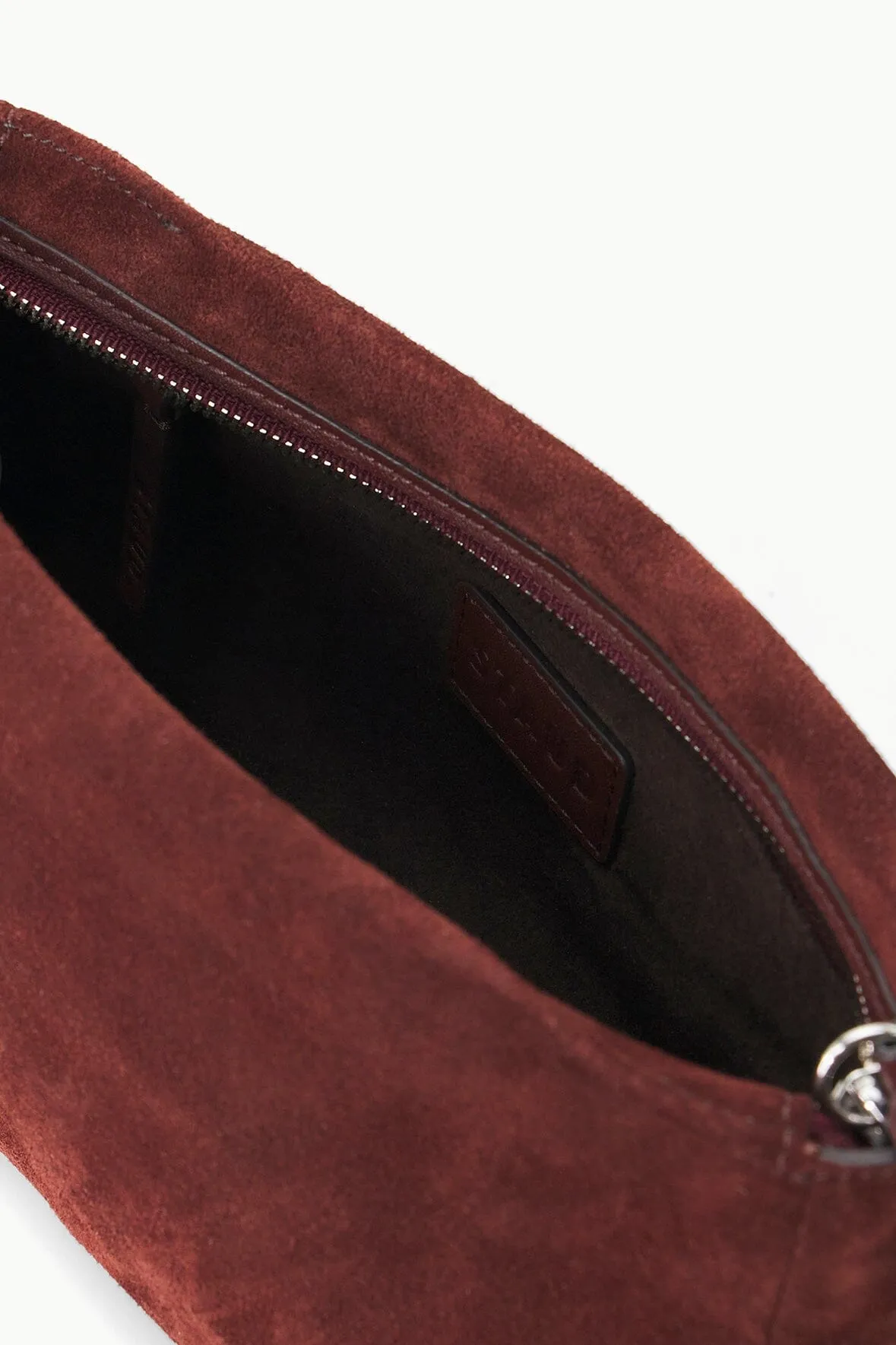VIVI CROSSBODY BAG | MAHOGANY SUEDE sold by STAUD product image thumbnail 5