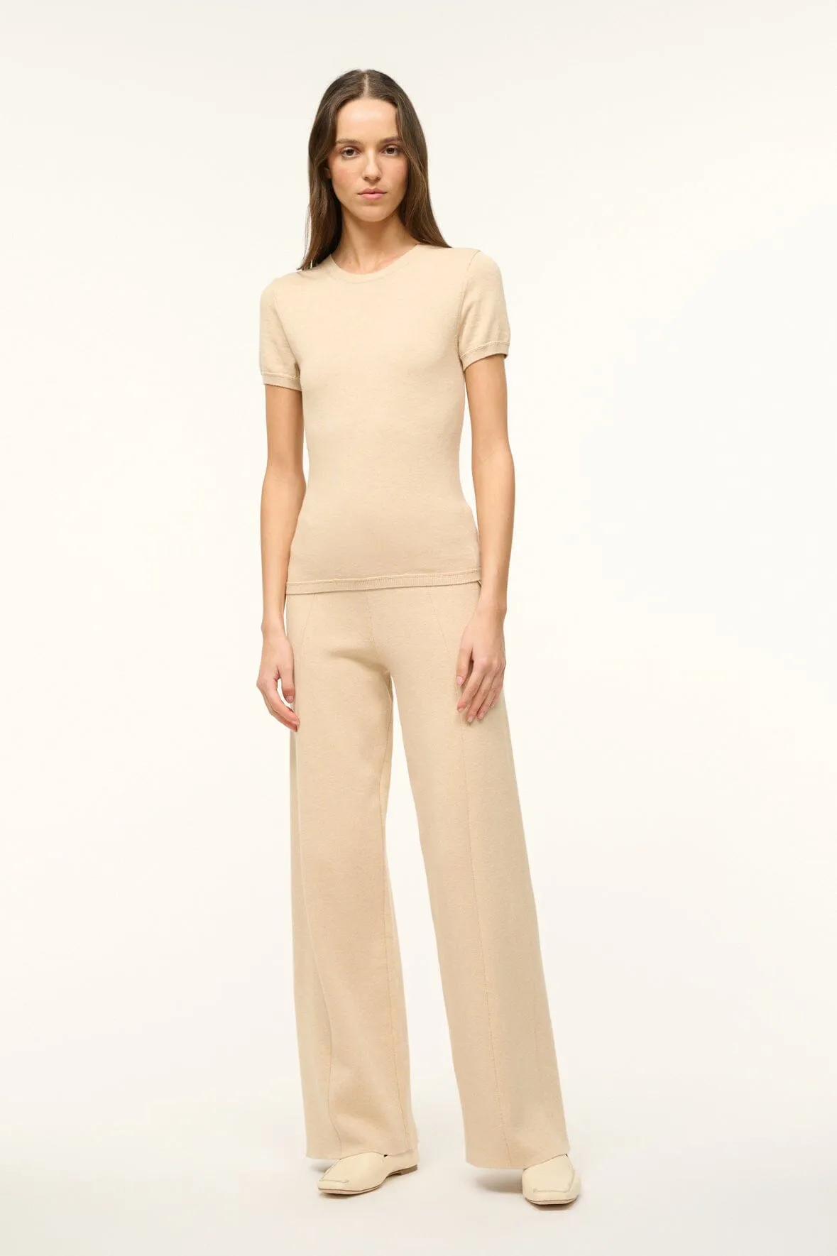 JET SET PANT | CAMEL sold by STAUD product image thumbnail 4