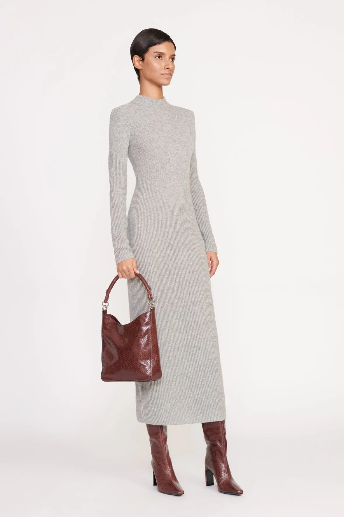 MEL BAG | MAHOGANY SNAKE EMBOSSED sold by STAUD product image thumbnail 2