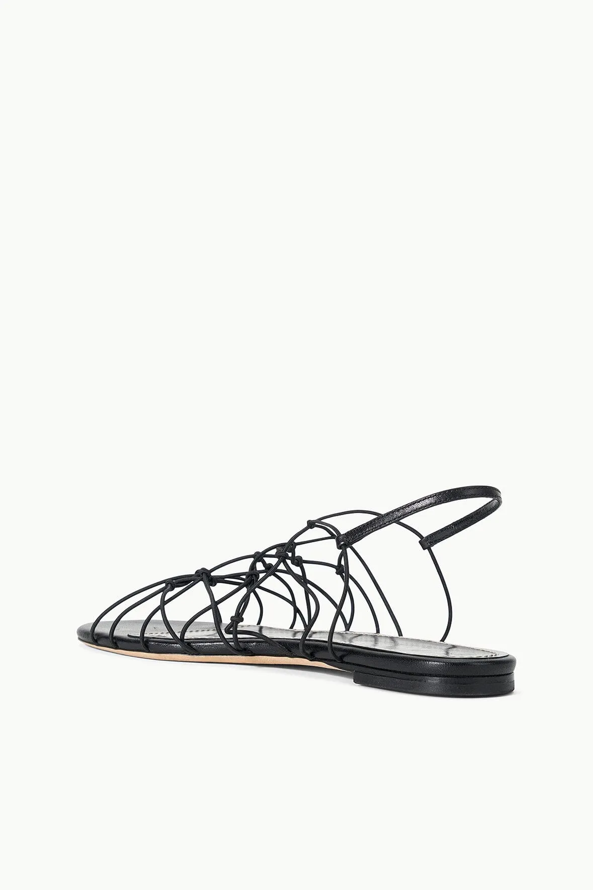 GIO KNOT SANDAL | BLACK sold by STAUD product image thumbnail 3