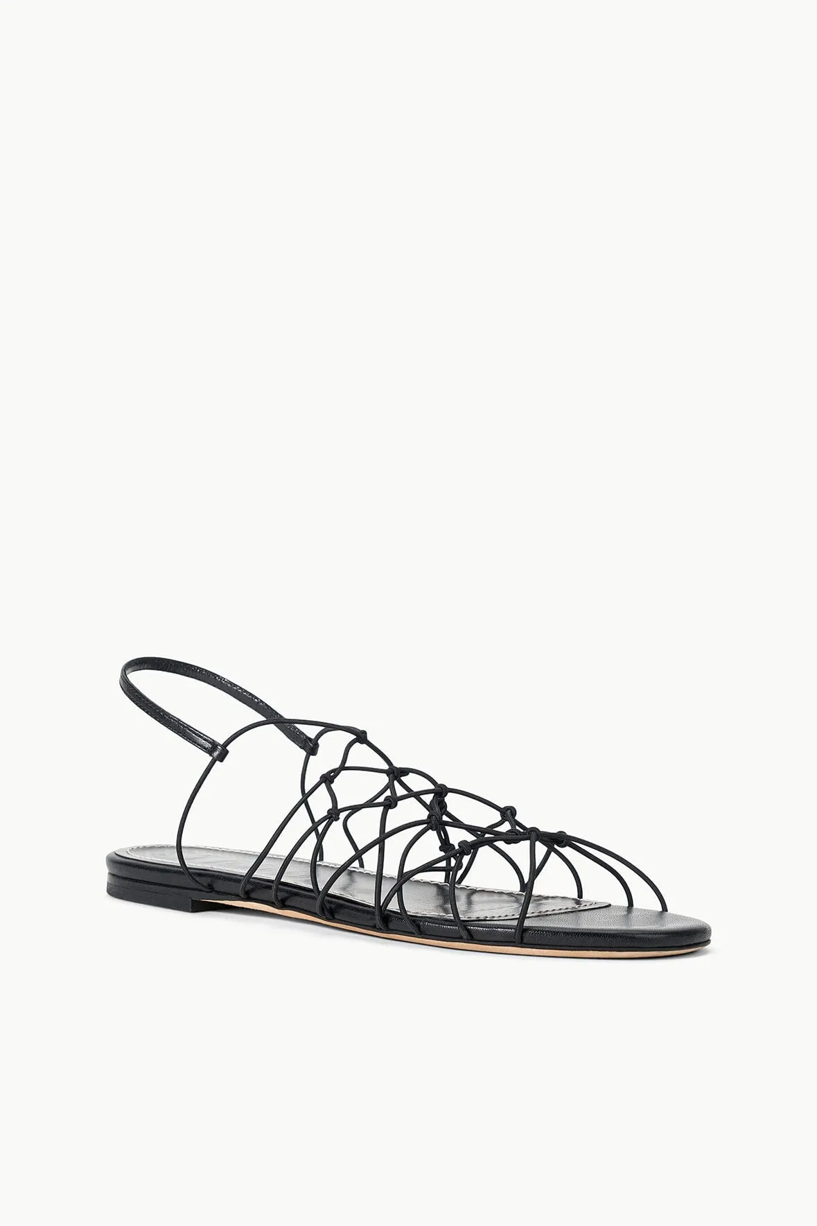 GIO KNOT SANDAL | BLACK sold by STAUD product image thumbnail 2