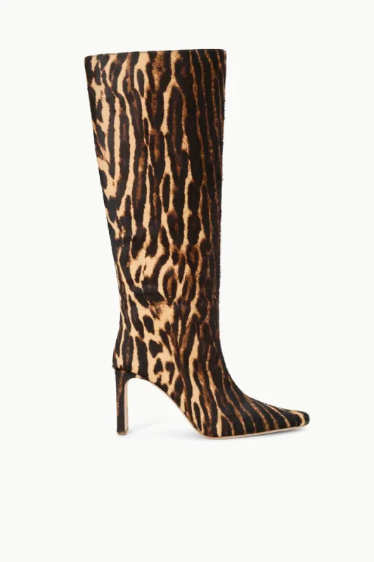 WALLY HIGH HEEL BOOT | LADY LEOPARD sold by STAUD