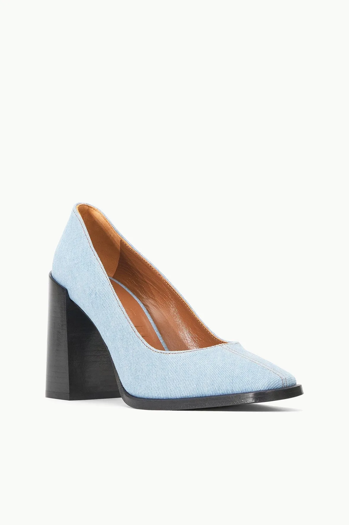 PAZ PUMP | DENIM BLUE sold by STAUD product image thumbnail 3