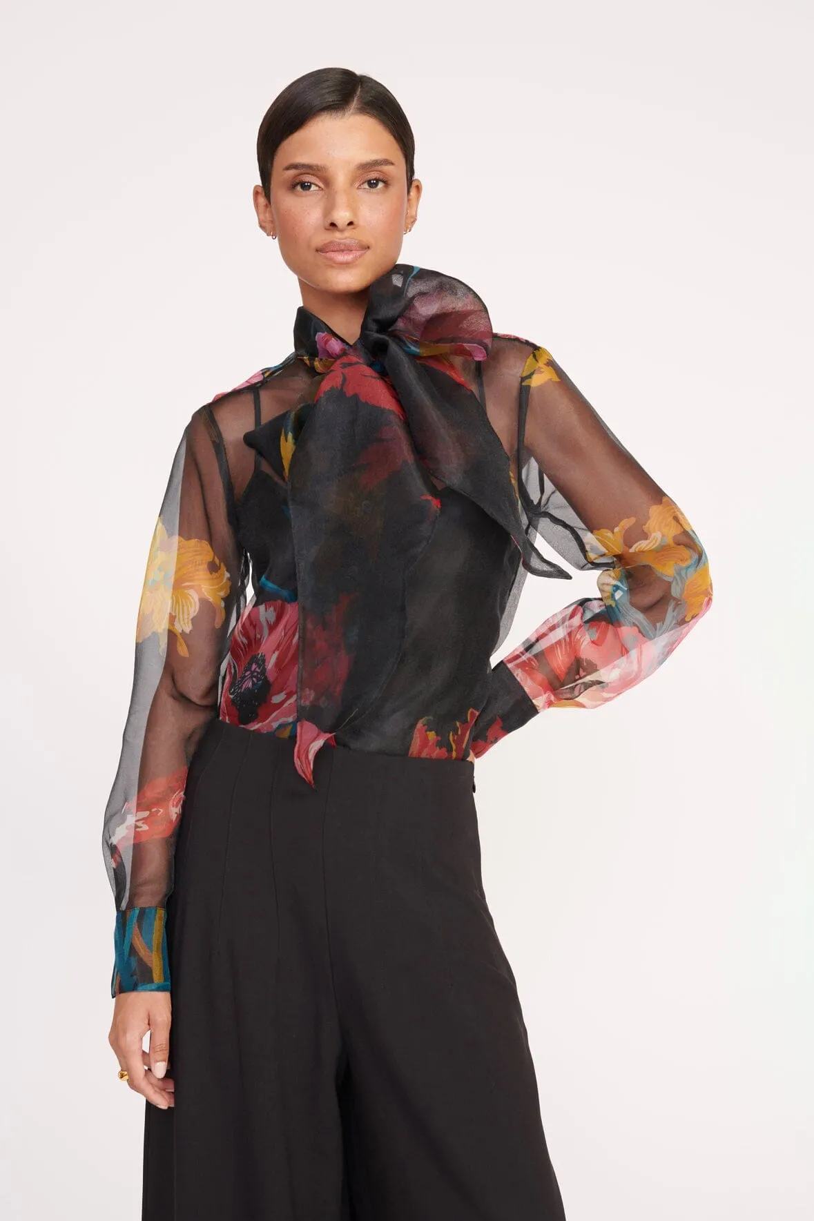MARYN TOP | FIRST BLOOM NIGHT sold by STAUD
