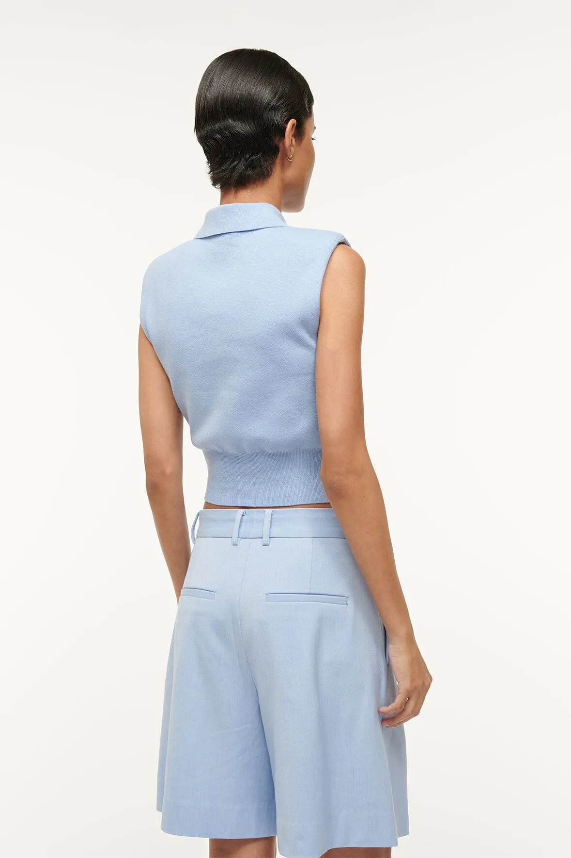 NOLA SWEATER | PERIWINKLE sold by STAUD product image thumbnail 3