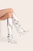 CAMI BOOT | CHROME sold by STAUD