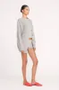 MATILDA CARDIGAN | HEATHER GREY sold by STAUD