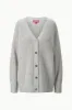 MATILDA CARDIGAN | HEATHER GREY sold by STAUD