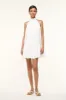 MINI MARLOWE DRESS | WHITE sold by STAUD