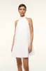 MINI MARLOWE DRESS | WHITE sold by STAUD