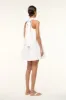 MINI MARLOWE DRESS | WHITE sold by STAUD