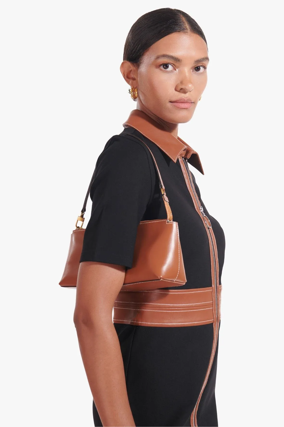 KAIA SHOULDER BAG | TAN sold by STAUD product image thumbnail 2