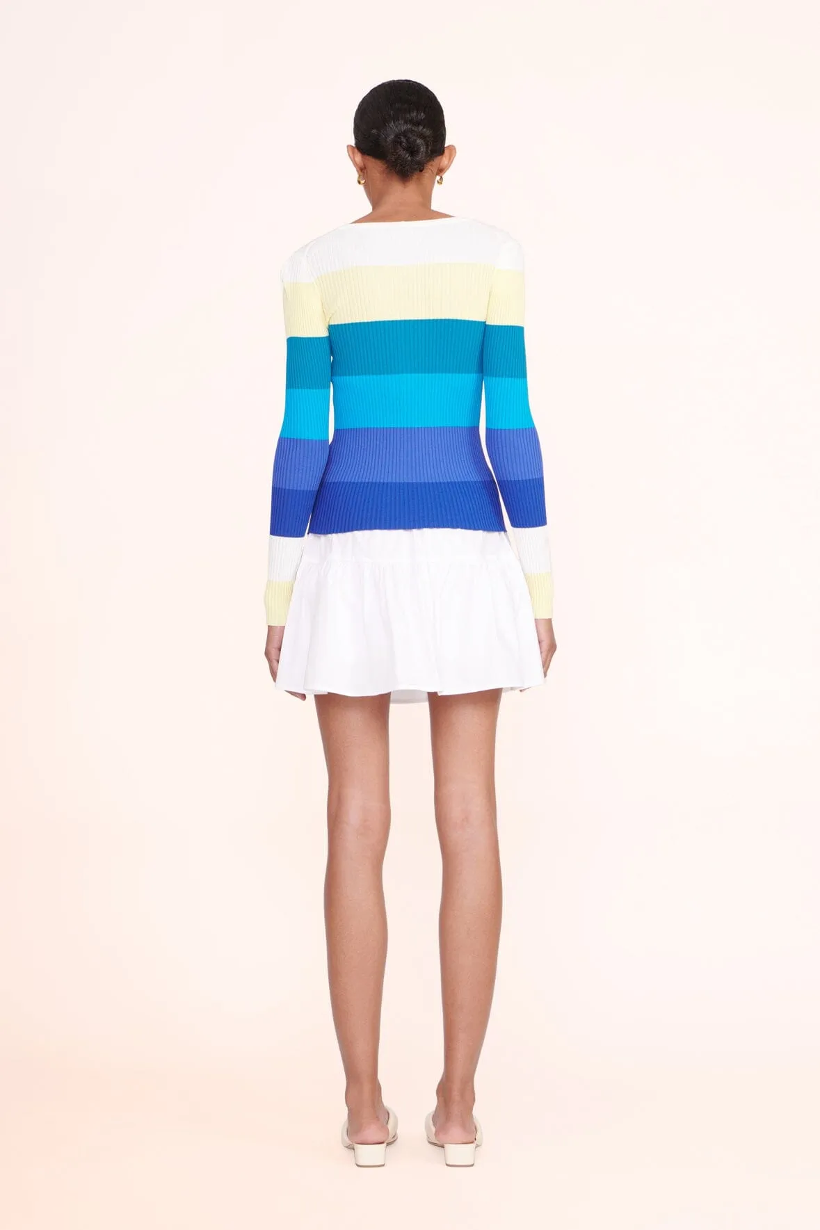 CARGO SWEATER | PACIFIC STRIPE sold by STAUD product image thumbnail 3